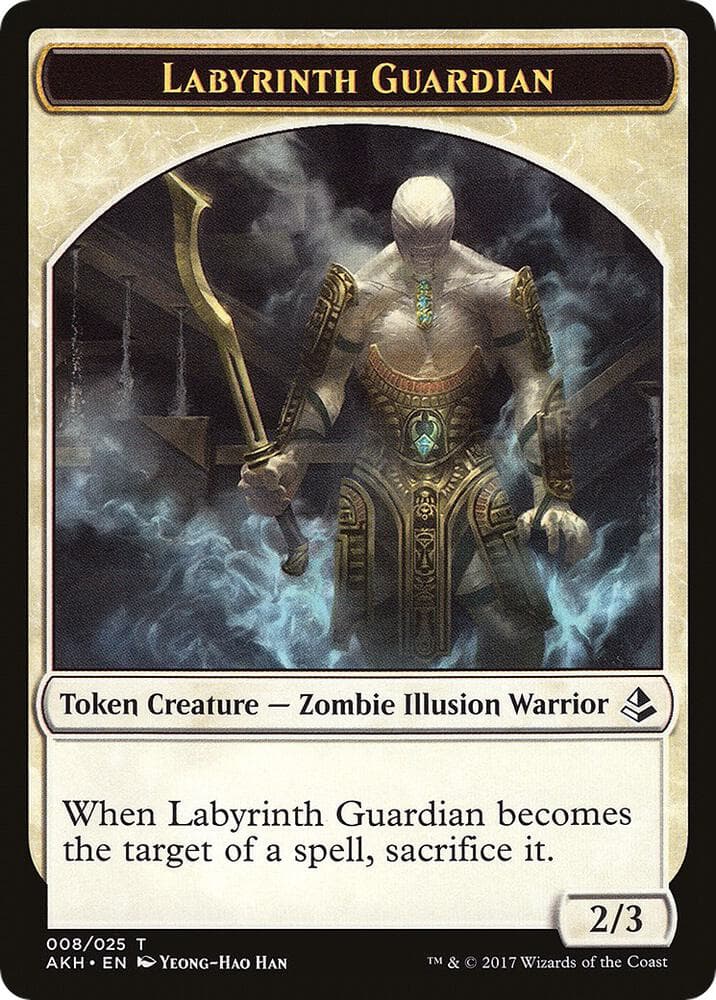 Labyrinth Guardian // Insect Double-Sided Token