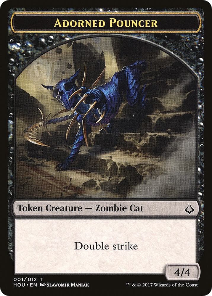 Adorned Pouncer // Horse Double-Sided Token