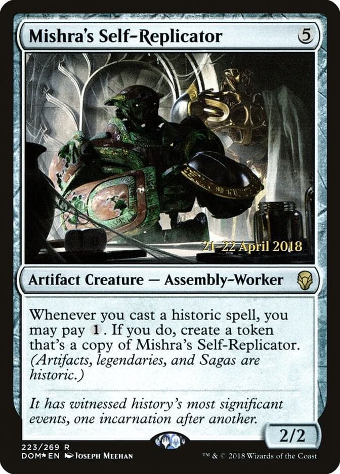 Mishra's Self-Replicator