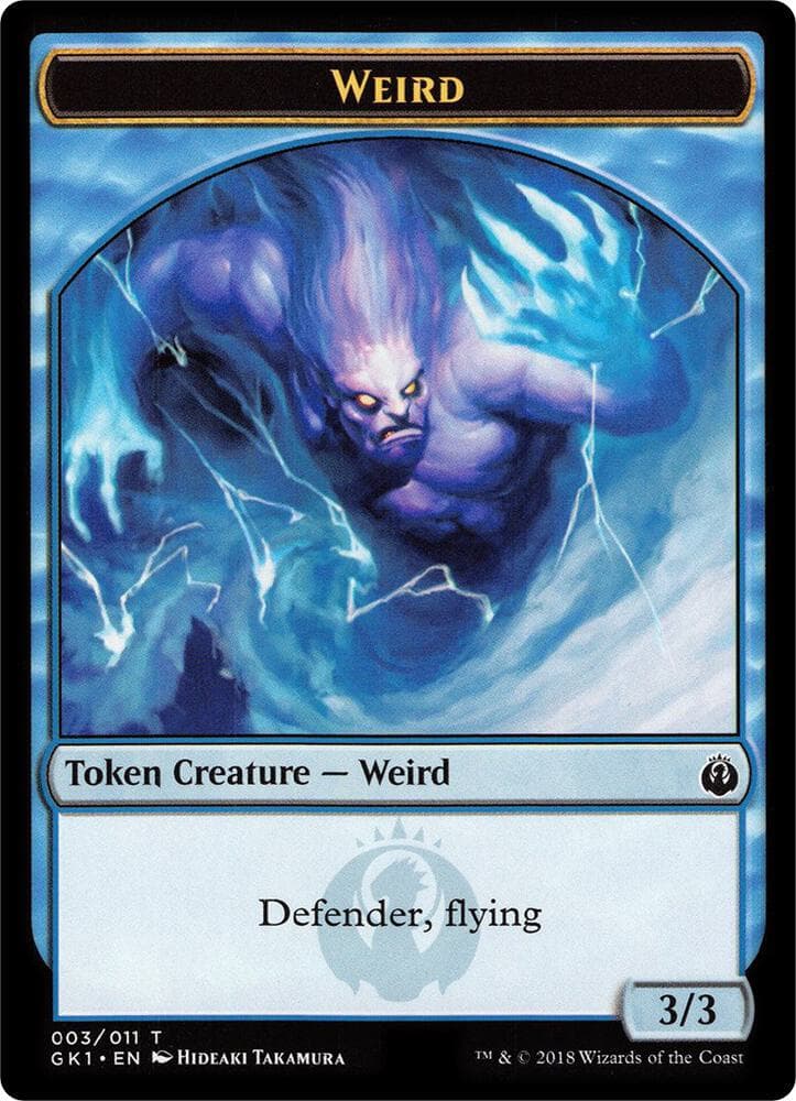 Weird // Goblin Double-Sided Token