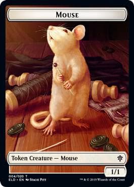 Mouse // Food (018) Double-Sided Token