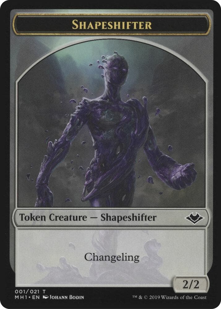 Shapeshifter // Emblem - Serra the Benevolent Double-Sided Token
