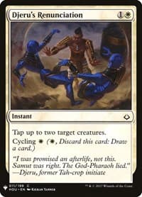 Djeru's Renunciation