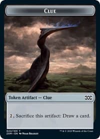 Clue // Elemental Double-Sided Token