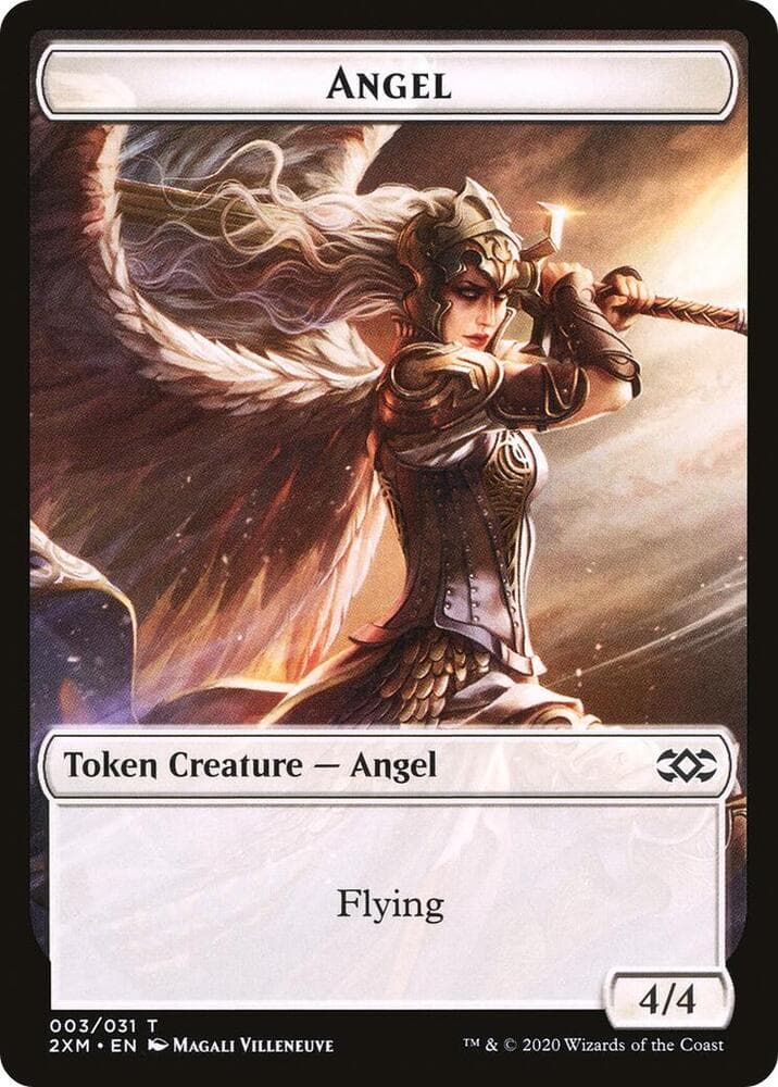 Angel // Human Soldier Double-Sided Token