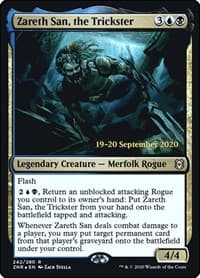 Zareth San, the Trickster