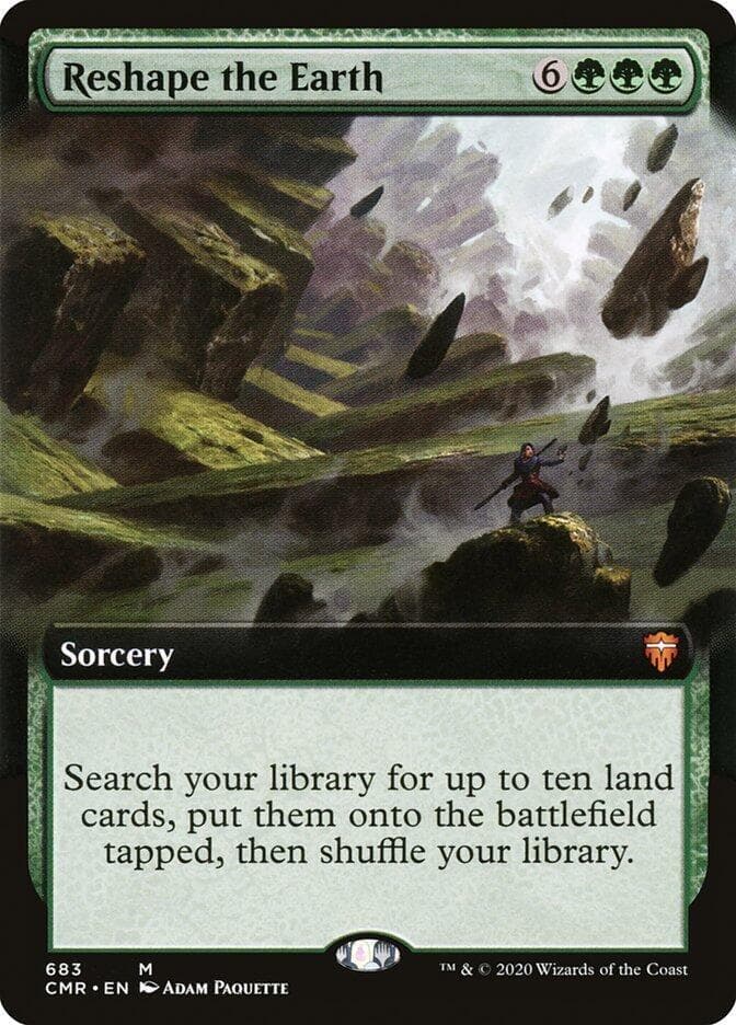 Reshape the Earth (Extended Art)