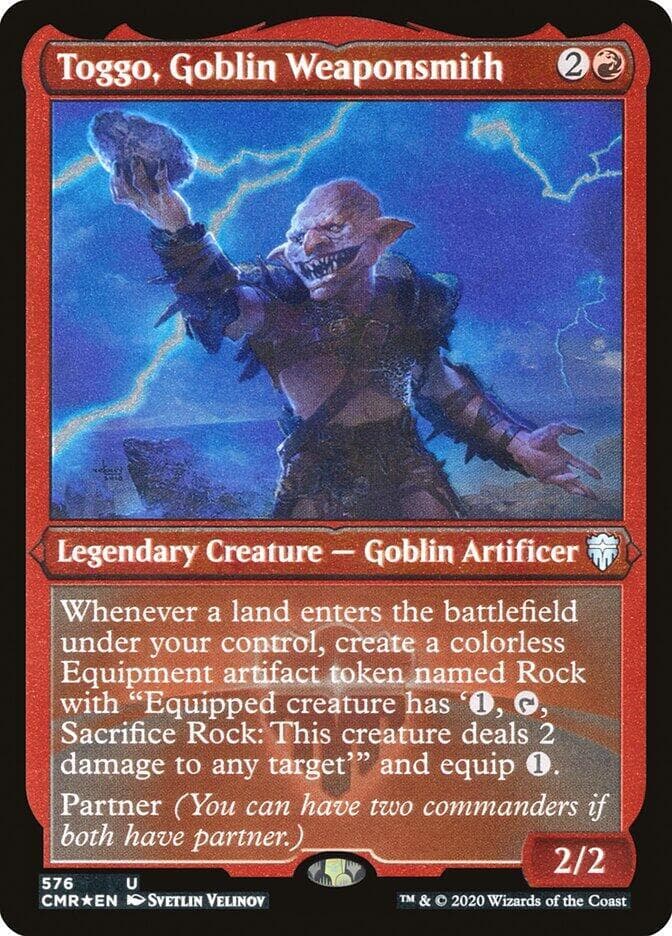 Toggo, Goblin Weaponsmith (Foil Etched)