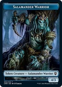 Salamander Warrior // Zombie Double-Sided Token