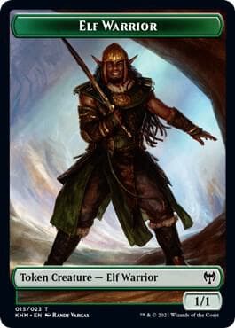 Elf Warrior // Koma's Coil Double-Sided Token