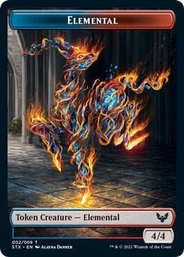Elemental (2) // Spirit Double-Sided Token
