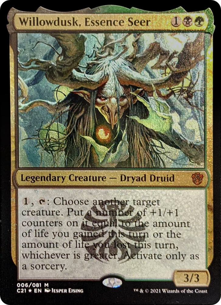 Willowdusk, Essence Seer (Display Commander) - Thick Stock