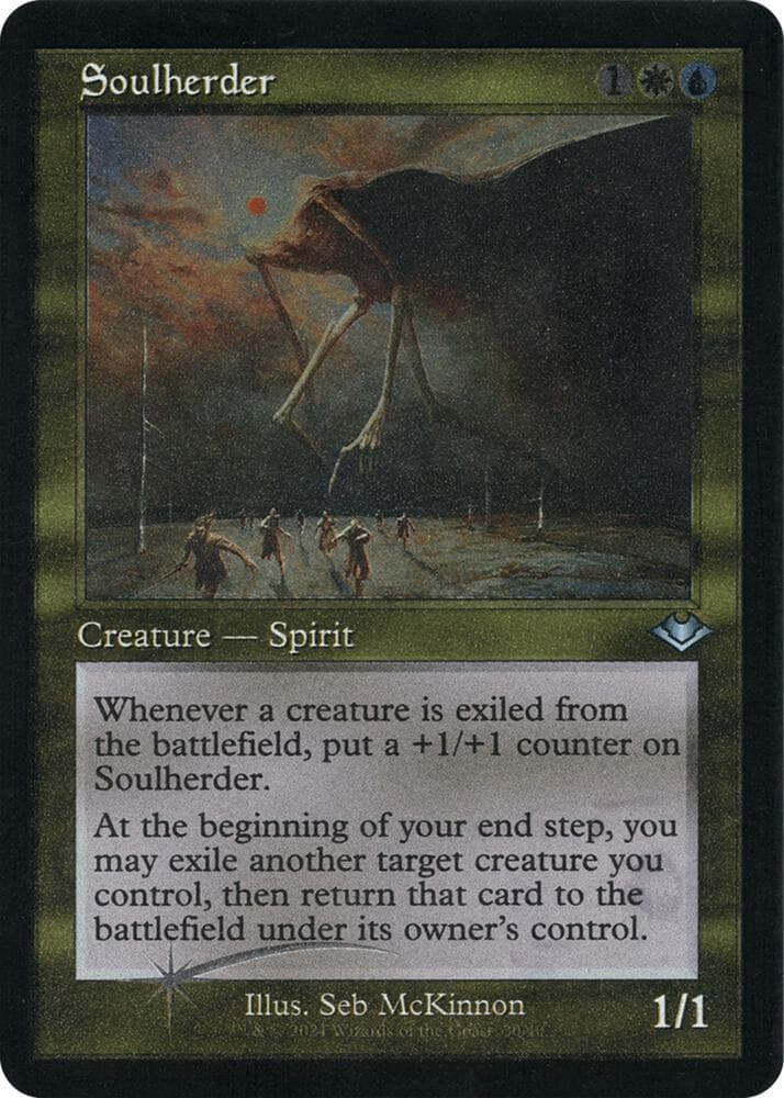 Soulherder (Retro Frame) (Foil Etched)