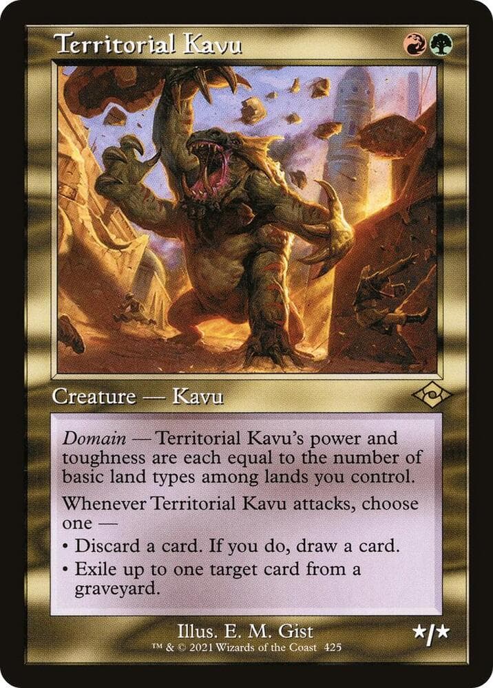 Territorial Kavu (Retro Frame)