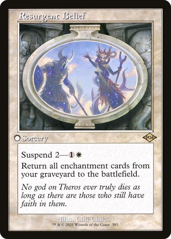 Resurgent Belief (Retro Frame)