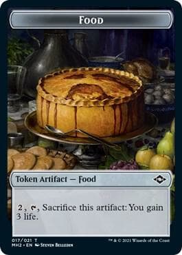 Food (017) // Phyrexian Germ Double-Sided Token