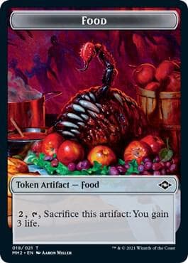 Food (018) // Timeless Dragon Double-Sided Token