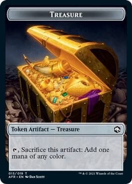 Treasure // Vecna Double-Sided Token