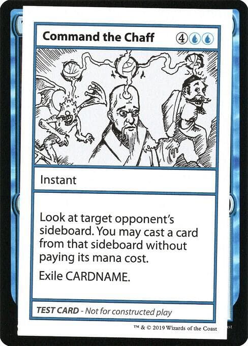 Command the Chaff (No PW Symbol)