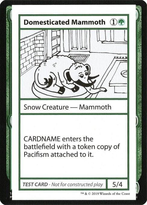Domesticated Mammoth (No PW Symbol)