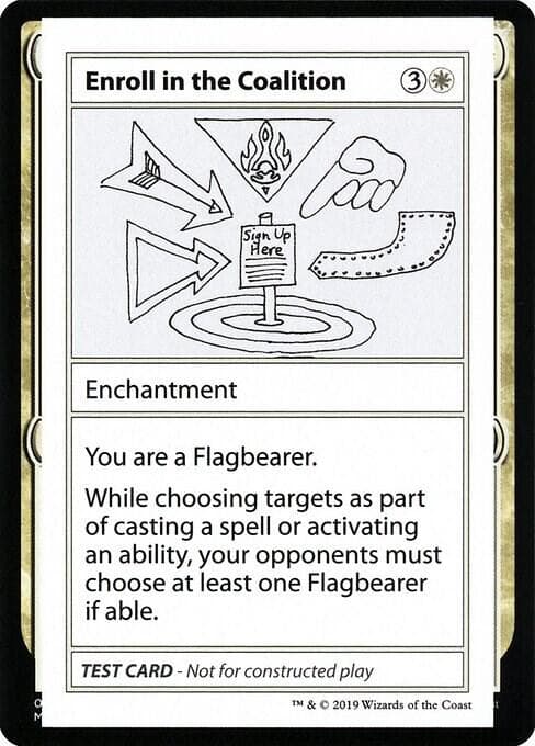 Enroll in the Coalition (No PW Symbol)