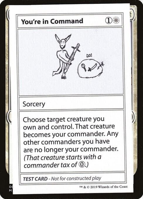 You're In Command (No PW Symbol)