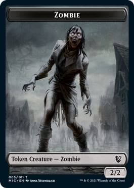 Zombie (005 MIC) // Zombie (005 MID) Double-Sided Token