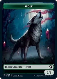 Wolf // Vampire Double-Sided Token