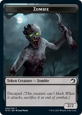 Zombie (005) // Ooze Double-Sided Token