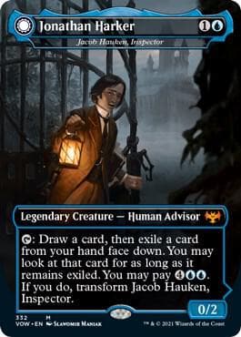Jonathan Harker - Jacob Hauken, Inspector