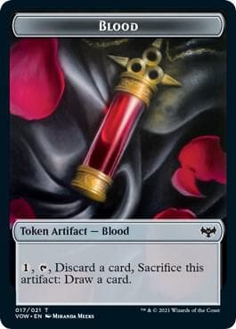 Blood // Vampire (016) Double-Sided Token