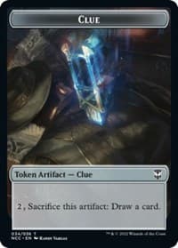 Clue // Copy Double-Sided Token
