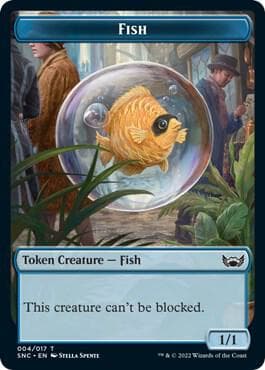 Fish // Angel Double-Sided Token