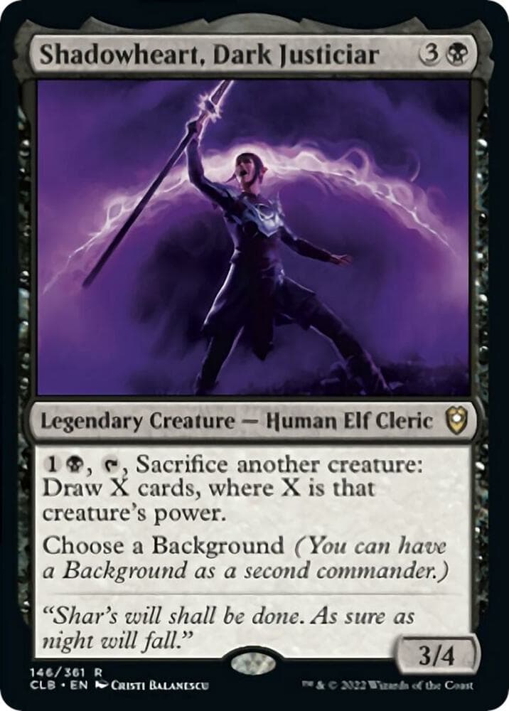 Shadowheart, Dark Justiciar