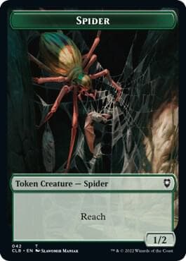 Spider // Insect Double-Sided Token