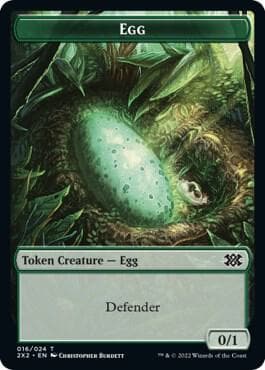 Egg // Phyrexian Golem Double-Sided Token
