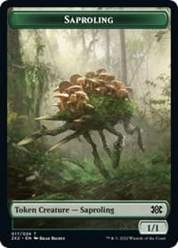 Saproling // Treasure Double-Sided Token