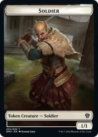 Soldier // Knight Double-Sided Token