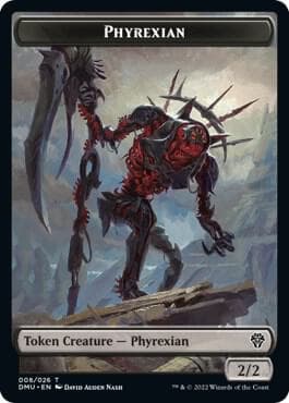 Phyrexian // Sand Warrior Double-Sided Token