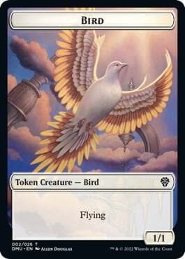 Bird (002) // Ornithopter Double-Sided Token