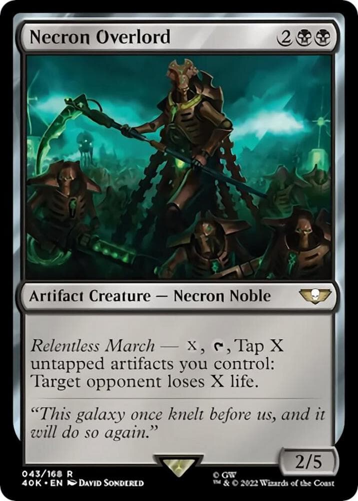 Necron Overlord