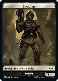 Soldier (002) // Zephyrim Double-Sided Token (Surge Foil)