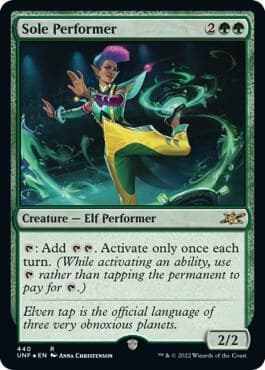 Sole Performer (Galaxy Foil)