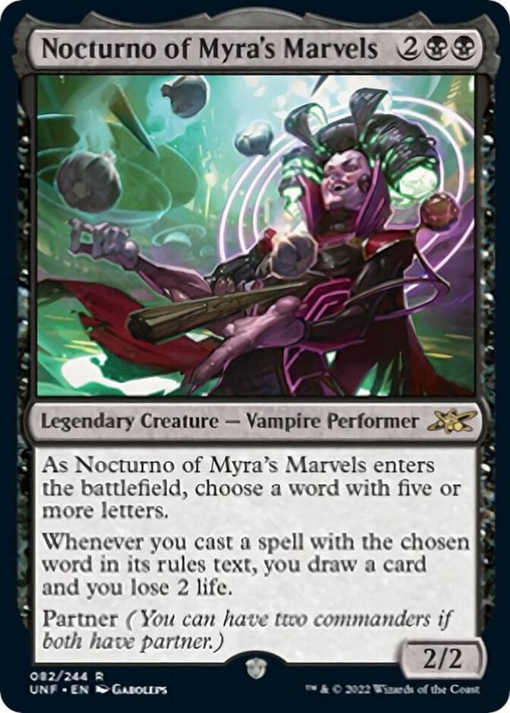 Nocturno of Myra's Marvels