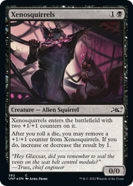 Xenosquirrels (Galaxy Foil)