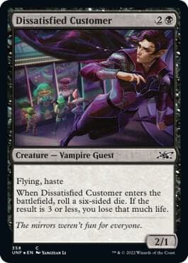 Dissatisfied Customer (Galaxy Foil)