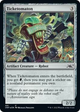 Ticketomaton (Galaxy Foil)