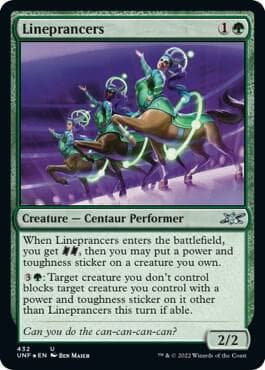 Lineprancers (Galaxy Foil)