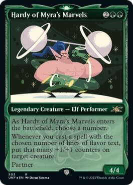 Hardy of Myra's Marvels (Showcase) (Galaxy Foil)