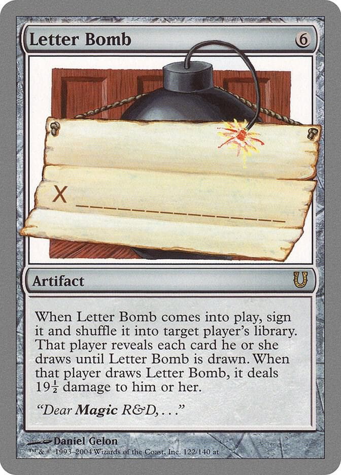 Letter Bomb